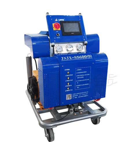進(jìn)口聚脲噴涂機(jī)施工的特性(圖1) JNJX5600D小型進(jìn)口聚脲噴涂機(jī)