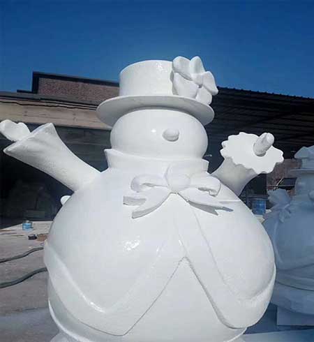泡沫雕塑噴涂硬化聚脲材料(圖1) 雙組份泡沫雕塑噴涂硬化聚脲材料