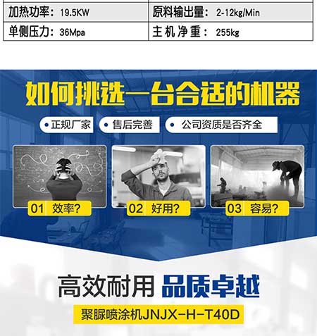 JNJX-H-T40D聚脲噴涂機(jī)(圖4) JNJX-H-T40D聚脲噴涂機(jī)4